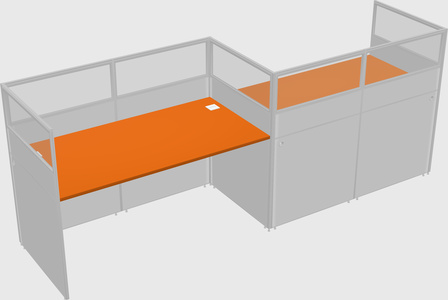 Rectangular cubicles