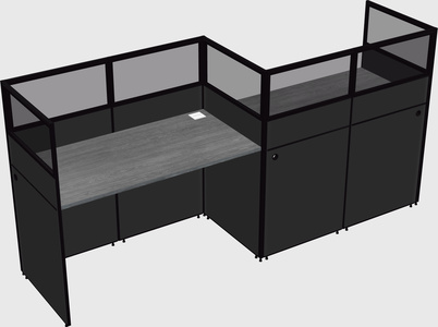 Rectangular cubicles
