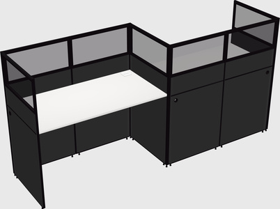 Rectangular cubicles