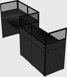 Rectangular cubicles