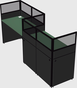 Rectangular cubicles