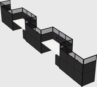 Rectangular cubicles