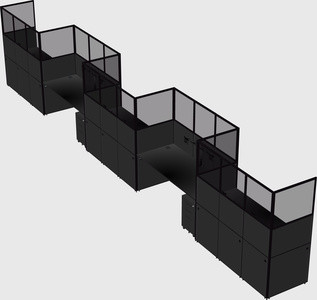 Cabines rectangulaires