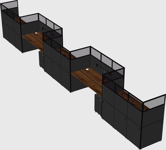 Cabines rectangulaires