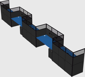 Cabines rectangulaires