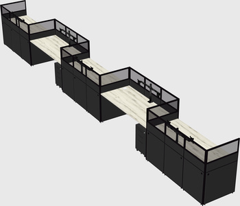 Cabines rectangulaires