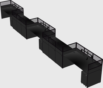 Cabines rectangulaires