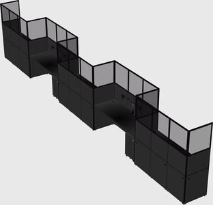 Cabines rectangulaires