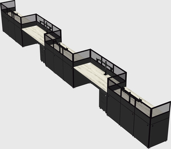 Cabines rectangulaires
