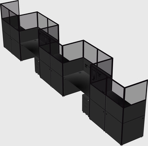 Rectangular cubicles