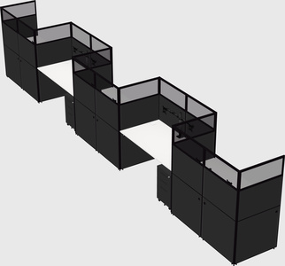 Rectangular cubicles