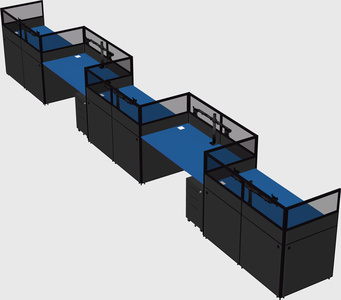 Cabines rectangulaires