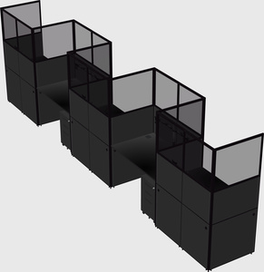 Rectangular cubicles