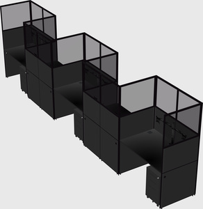 Rectangular cubicles