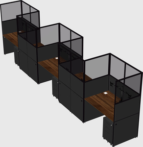 Rectangular cubicles