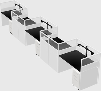 Cabines rectangulaires