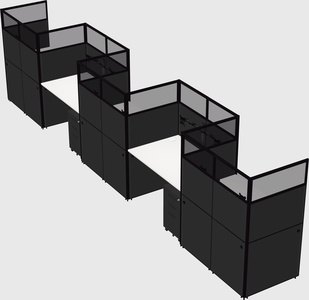 Rectangular cubicles