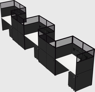 Rectangular cubicles