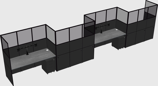 Rectangular cubicles