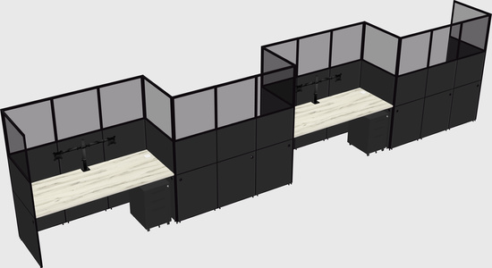 Cabines rectangulaires