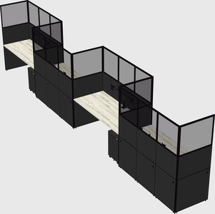 Cabines rectangulaires