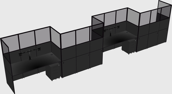 Rectangular cubicles
