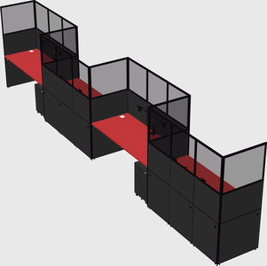 Cabines rectangulaires