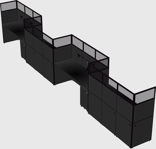 Rectangular cubicles