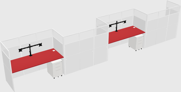 Cabines rectangulaires