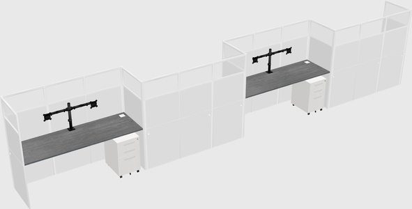 Cabines rectangulaires