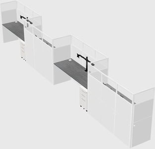 Cabines rectangulaires