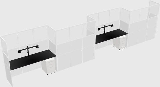 Cabines rectangulaires