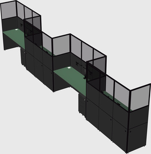 Rectangular cubicles