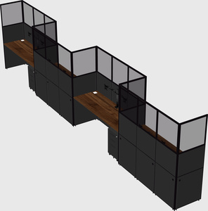 Rectangular cubicles