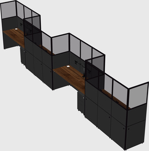 Rectangular cubicles