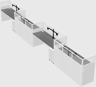 Cabines rectangulaires