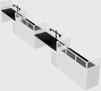 Cabines rectangulaires