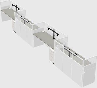 Cabines rectangulaires