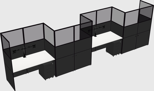 Rectangular cubicles