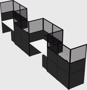 Rectangular cubicles