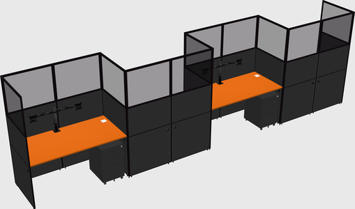 Rectangular cubicles
