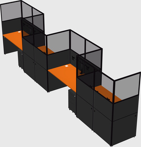 Rectangular cubicles