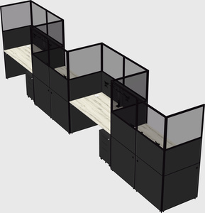 Cabines rectangulaires