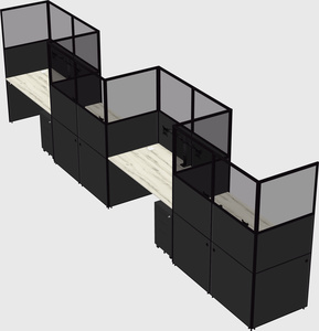 Cabines rectangulaires