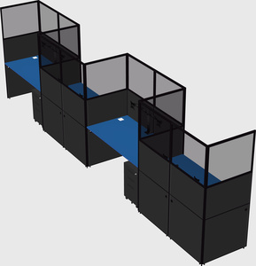 Cabines rectangulaires