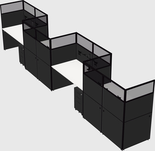 Rectangular cubicles