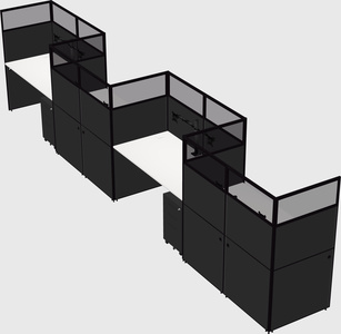 Rectangular cubicles
