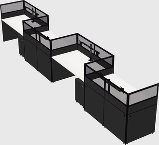 Rectangular cubicles