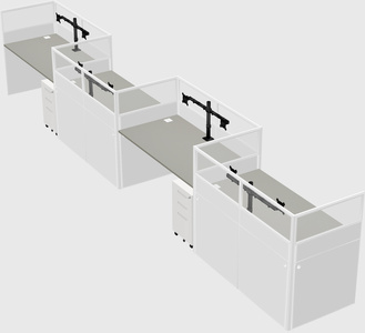 Cabines rectangulaires