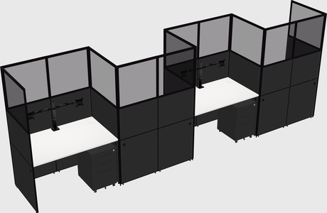 Rectangular cubicles